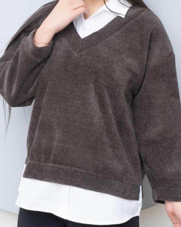 شومیز لمزور طرح دار